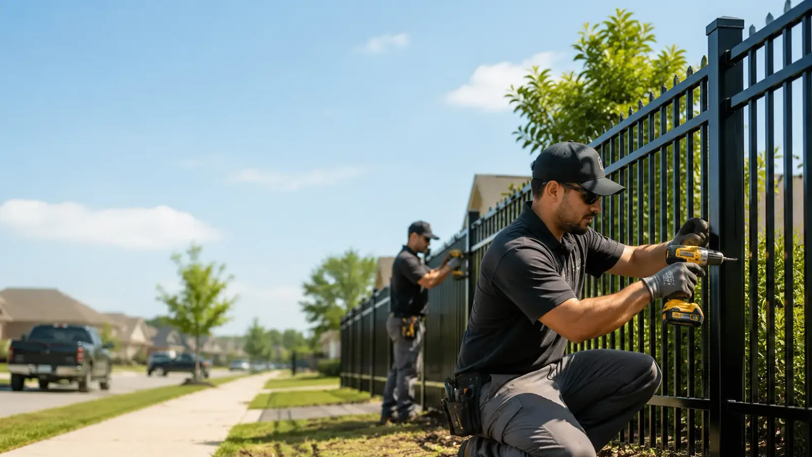 Metal Fence Installation in Bayonne, NJ